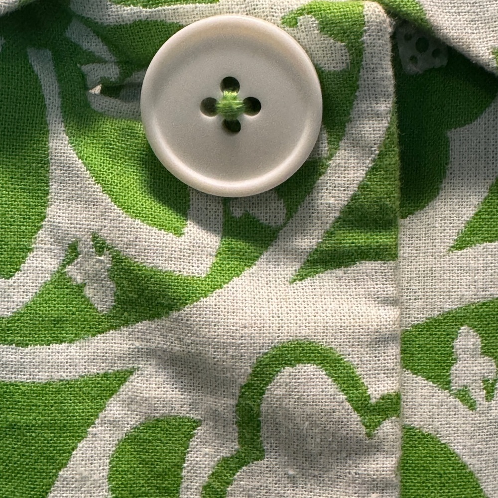LILLY PULITZER | EUC Stowaway Green Kiera
Coat Jacquard SZ 2 Mid Century Modern - Picture 6 of 14